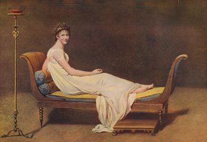 Madame Recamier, 1800, c.1915 de Jacques Louis David