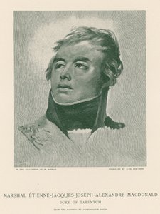 Mariscal Etienne-Jacques-Joseph-Alexandre Macdonald de Jacques Louis David