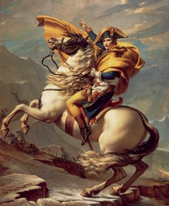 Napoleón cruzando los Alpes