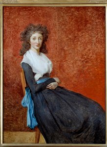 Retrato de Madame Charles Louis Trudaine (1769-1802) de Jacques Louis David