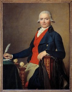 Retrato del ministro Gaspard Meyer (1749-1799) de Jacques Louis David