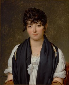 Retrato de Suzanne Le Peletier de Saint-Fargeau de Jacques Louis David