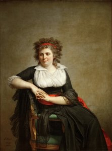 Robertine Tourteau, Marquesa de Orvilliers 1772-1862 de Jacques Louis David