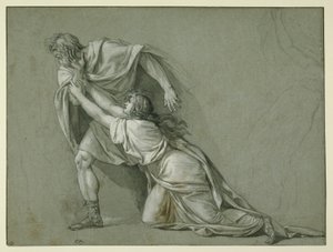 Partida de Marco Atilio Regulo hacia Cartago de Jacques Louis David