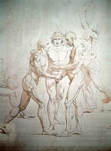 El Juramento del Juego de Pelota (detalle), 1791-1792