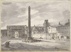 La Piazza del Popolo