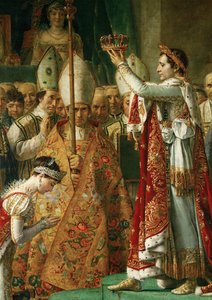 La coronación del emperador Napoleón I Bonaparte ... de Jacques Louis David