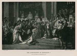 La coronación de Napoleón I