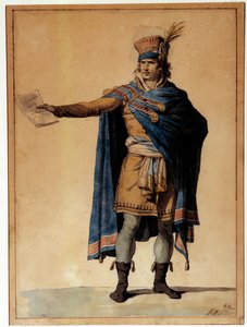 El representante del pueblo en funciones de Jacques Louis David