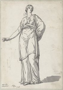 Mujer de la Villa Pamphili de Jacques Louis David