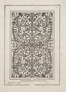 Diseño para Parterre, de Theatre des Plans et Jardinages, pub.1652