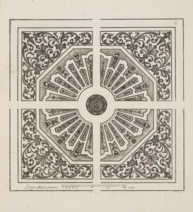 Diseño para Parterre, de Theatre des Plans et Jardinages, pub.1652
