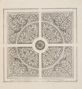 Diseño para Parterre, de Theatre des Plans et Jardinages, pub.1652