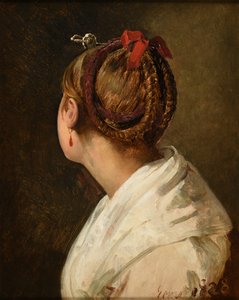 Joven cabeza romana de Jacques Raymond Brascassat