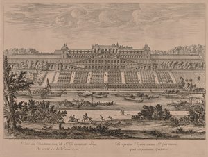 Castillo de St. Germain en Laye desde el río