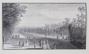 Naranjal y ha-ha, Villa de Lord Burlington