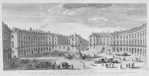 Place des Victoires, París (grabado)
