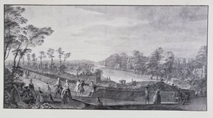El río artificial, Villa Chiswick de Lord Burlington