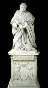 Monumento al Cardenal Pierre de Berulle (1575-1629) de la Capilla Carmelita en París de Jacques Sarazin