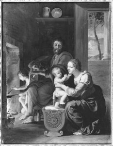 Sagrada Familia, después de 1650 de Jacques Stella