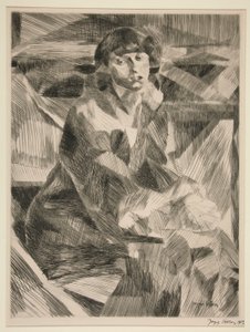 retrato de una mujer joven