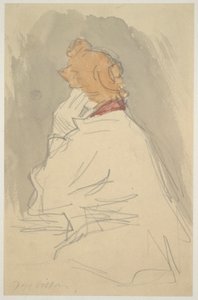 mujer sentada de Jacques Villon