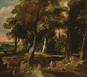 Diana la Cazadora de Jacques d Arthois