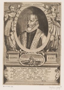 Retrato de Justus Lipsius de Jacques de Fornazeris