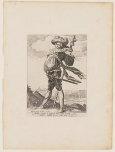 Coronel, de Oficiales y Soldados de la Guardia de Corps del Emperador Rodolfo II de Jacques de Gheyn II