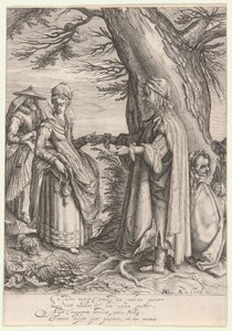 Adivino de Jacques de Gheyn II