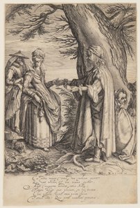 Adivino de Jacques de Gheyn II