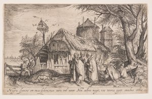 Paisaje con gitanos, de Paisajes de Jacques de Gheyn II