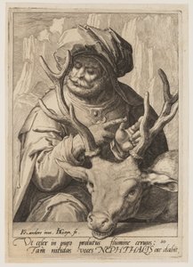 Naftalí, de Los doce hijos de Jacob de Jacques de Gheyn II