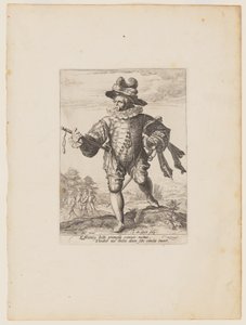 Preboste, de Oficiales y Soldados de la Guardia del Emperador Rodolfo II de Jacques de Gheyn II
