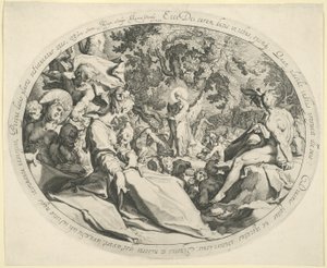 El milagro de los cinco panes de Jacques de Gheyn II