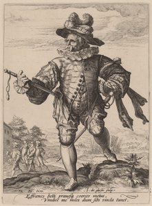 Preboste de Jacques de Gheyn II after Hendrik Goltzius