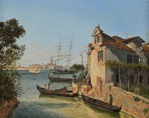 Vista de San Giorgio Maggiore en Venecia