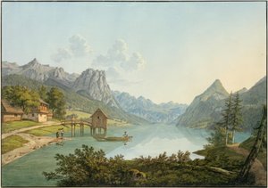 El lago Grundl de Jakob Alt