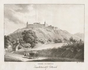 Nieder-Österreich, Benedictinerstift Göttweig, 1819 de Jakob Alt