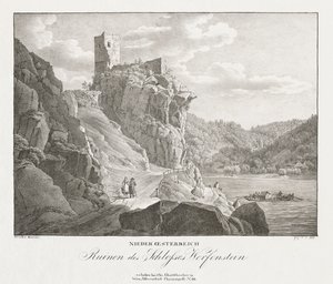 Nieder-oesterreich, Ruinen des Schlosses Werfenstein