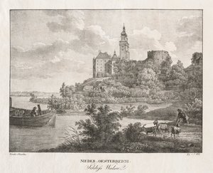 Nieder-oesterreich, Schloss Walseel de Jakob Alt