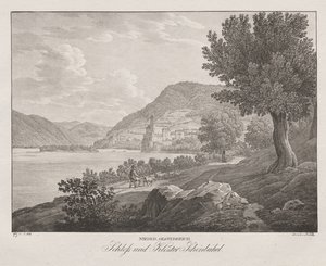 Nieder-oesterreich, Schloss und Kloster Schönbühel de Jakob Alt
