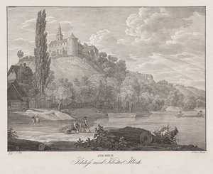 Syrmien, Schloss und Kloster Illock de Jakob Alt