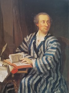 Alemán: Retrato de Samuel Isaak Emanuel Gross (1732-1763), oficial de la Guardia Suiza.