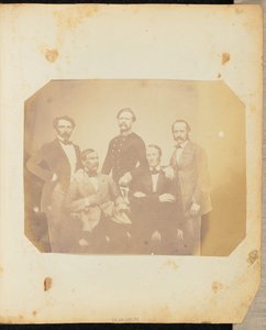 [Retrato de grupo de hombres] de Jakob Höflinger