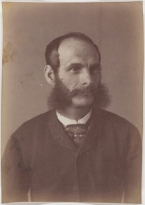[Retrato de un hombre con patillas] de Jakob Höflinger