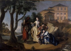 Gitana adivinadora de Jakob Michel