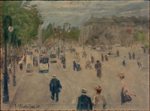 Plaza de la Ópera en Frankfurt am Main de Jakob Nussbaum