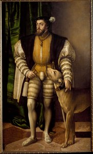 Retrato de Carlos V Emperador de Alemania