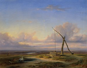 Puszta en Ungarn de Jakob Waltmann